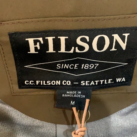 Filson Women’s 3 layer Jacket Brown - Picture 4 of 11